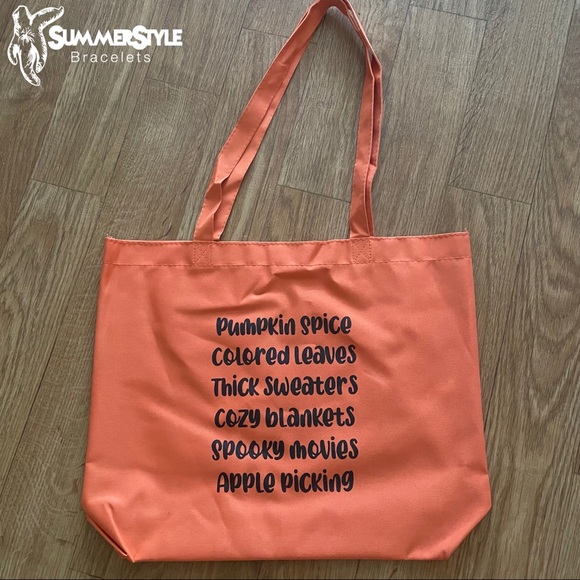 All the Fall Things Heavy Duty Totebag - Picture 3 of 5